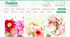 Desktop Screenshot of flowersexpress.com.au